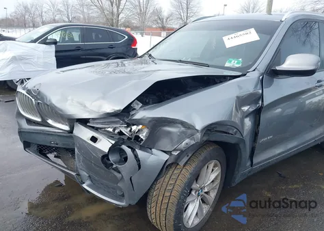 2014 BMW X3 xDrive28I из США, поврежденный, VIN 5UXWX9C56E0D22815